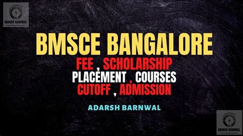 erp bmsce|BMSCE Bangalore – Info, Ranking, Cutoff.